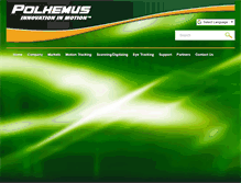 Tablet Screenshot of polhemus.com
